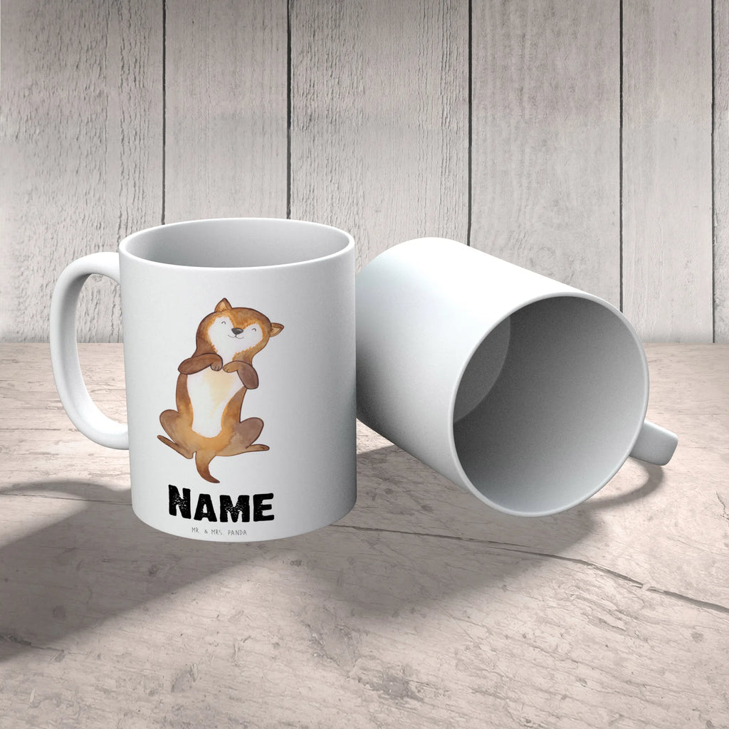 Personalisierte Tasse Hund Bauchkraulen Tasse mit Namen, Tasse, Personalisierte Tasse, Wunschname, Personalisiert, Drucken, Namenstasse, Namen, Hund, Hundemotiv, Haustier, Hunderasse, Tierliebhaber, Hundebesitzer, Sprüche, Hundeliebe, Bauchkraulen, Hunde, Hundewelpe