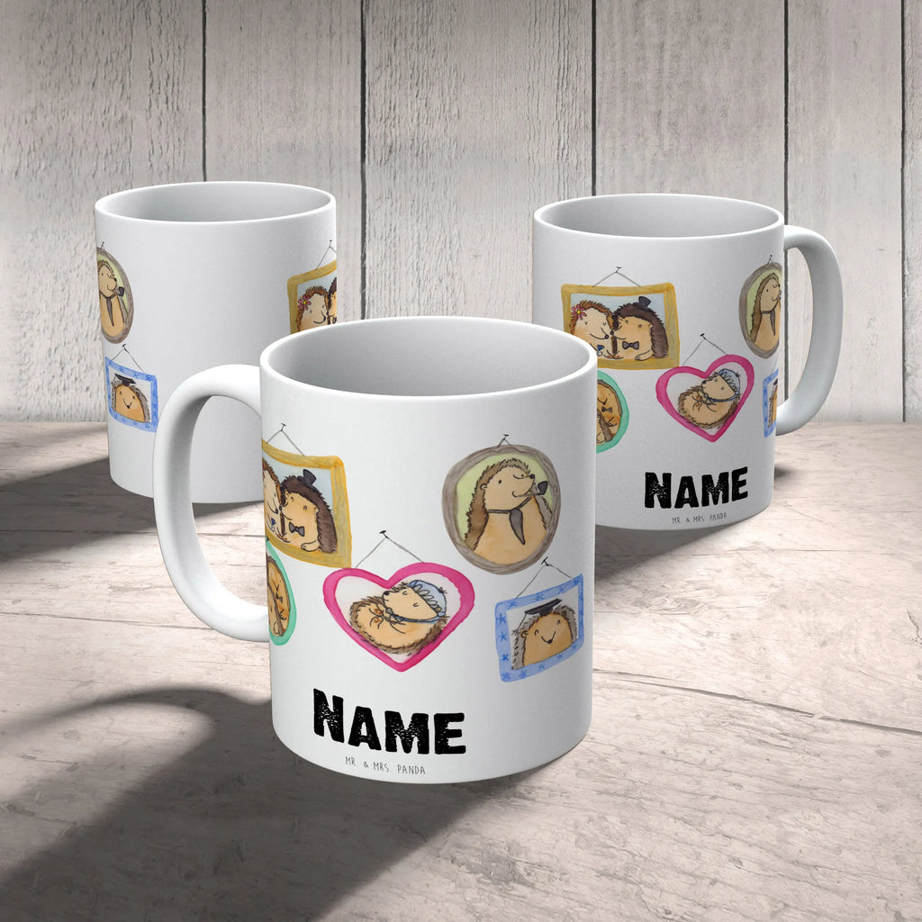 Personalisierte Tasse Igel Familie Namenstasse, Tasse, Drucken, Wunschname, Personalisierte Tasse, Namen, Tasse mit Namen, Personalisiert, Familie, Vatertag, Muttertag, Bruder, Schwester, Mama, Papa, Oma, Opa, Glück, Igel, Liebe, Bilder, Zusammenhalt