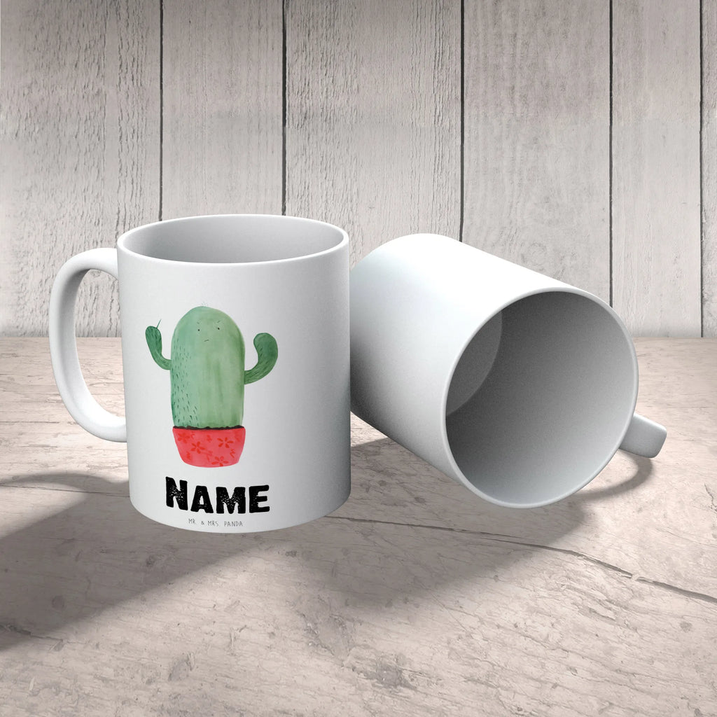 Personalisierte Tasse Kaktus wütend Tasse mit Namen, Wunschname, Drucken, Tasse, Namenstasse, Personalisiert, Namen, Personalisierte Tasse, Kakteen, Kaktus, wütend, Büro, Kollegin, ärgern, Chefin, Büroalltag, Schule, Kollege