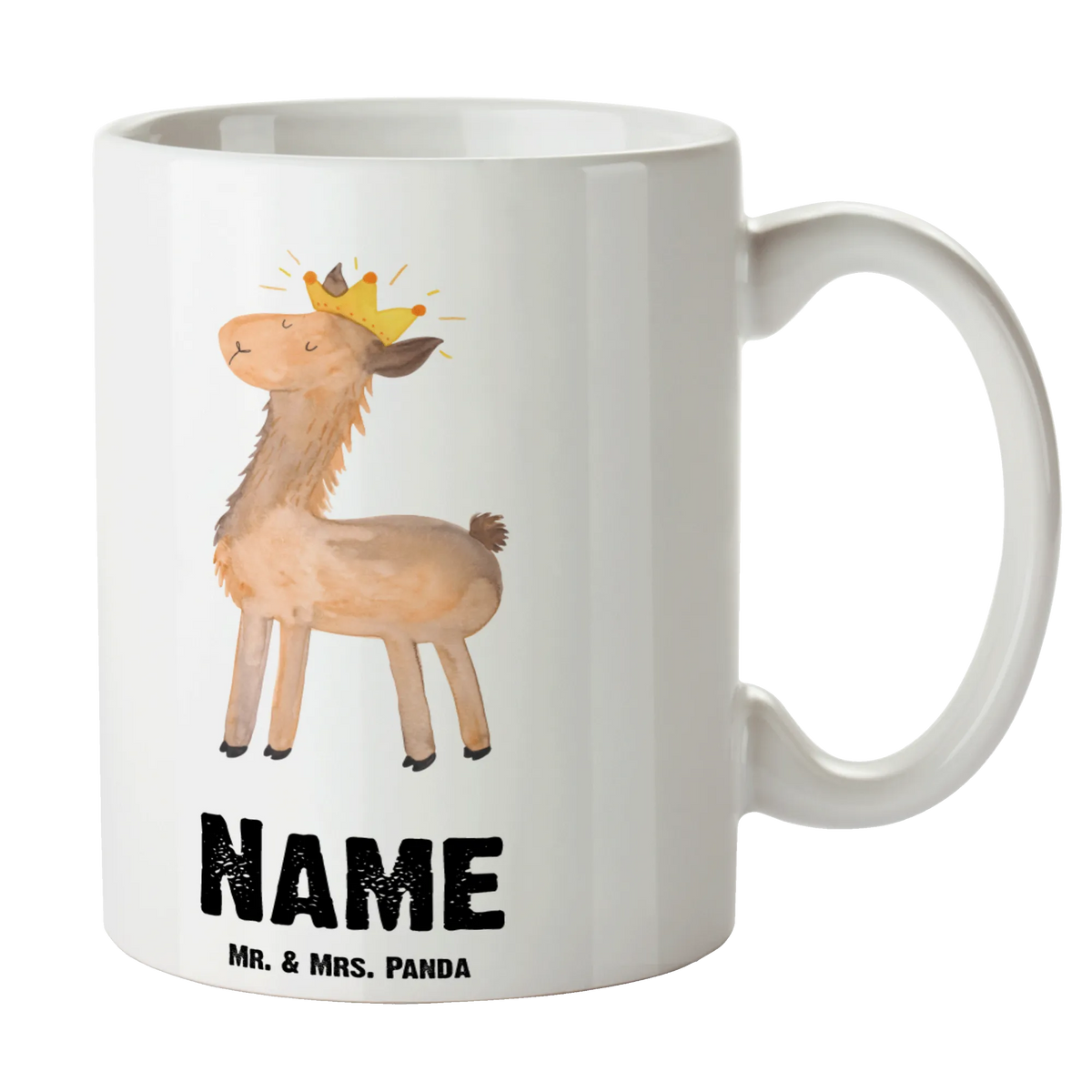Personalised cup lama king Llama, llama, alpaca, trendy animal, king, lama, office colleague, girlfriend, colleague, dad, lamas, mum, supervisor, boss, queen, high school graduation