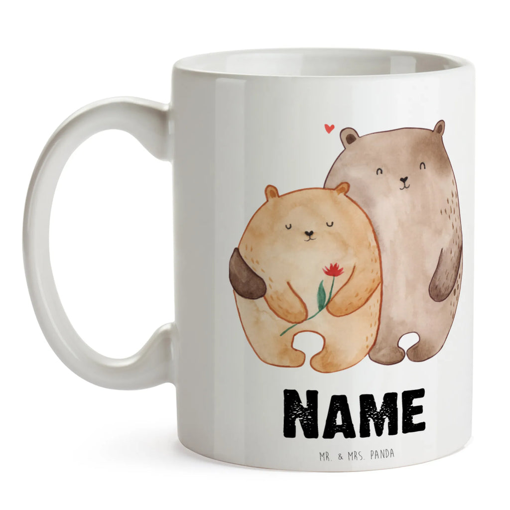 Personalisierte Tasse Bären Liebe Drucken, Namen, Wunschname, Namenstasse, Tasse mit Namen, Tasse, Personalisiert, Personalisierte Tasse, Liebe, Partner, Freund, Freundin, Ehemann, Ehefrau, Heiraten, Verlobung, Heiratsantrag, Liebesgeschenk, Jahrestag, Hocheitstag, Verliebt, Geschenk Hochzeit, Bärchen, Hochzeitstag, Bären, Verheiratet, Geschenk Freundin, Bär, Liebesbeweis, Verlobt, Geschenk Freund