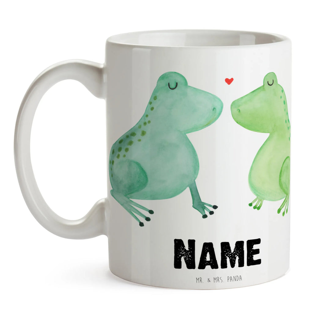 Personalisierte Tasse Frosch Liebe Personalisiert, Namen, Tasse mit Namen, Personalisierte Tasse, Wunschname, Drucken, Tasse, Namenstasse, Freundin, Freund, Liebe, Liebesgeschenk, Jahrestag, Verlobung, Partner, Ehemann, Ehefrau, Heiraten, Heiratsantrag, Hocheitstag, Hochzeitstag, Geschenk Freund, Verlobt, Frosch, Verheiratet, Geschenk Freundin, Froschkönig, Liebesbeweis, Fröschchen, Verliebt, Frösche, Geschenk Hochzeit