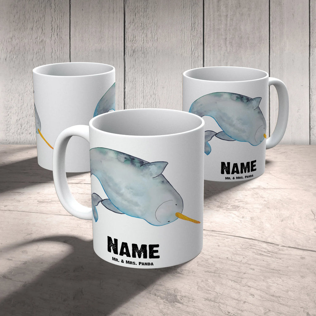 Personalised cup Narwhal Seafood, aquatic animals, ocean, sea, fish, shells, corals, reef, whale, narwhal, sea urchin, lobster, platypus, turtle, manatee, crocodile, orca, shrimp, gifts for seafood lovers, water world, underwater animals, underwater world, vacation, deep sea, seafood fans, gift ideas, seafood decoration, seafood posters, housewife, bachelorette, cleaning, Narwhal, cleaning up, nursery