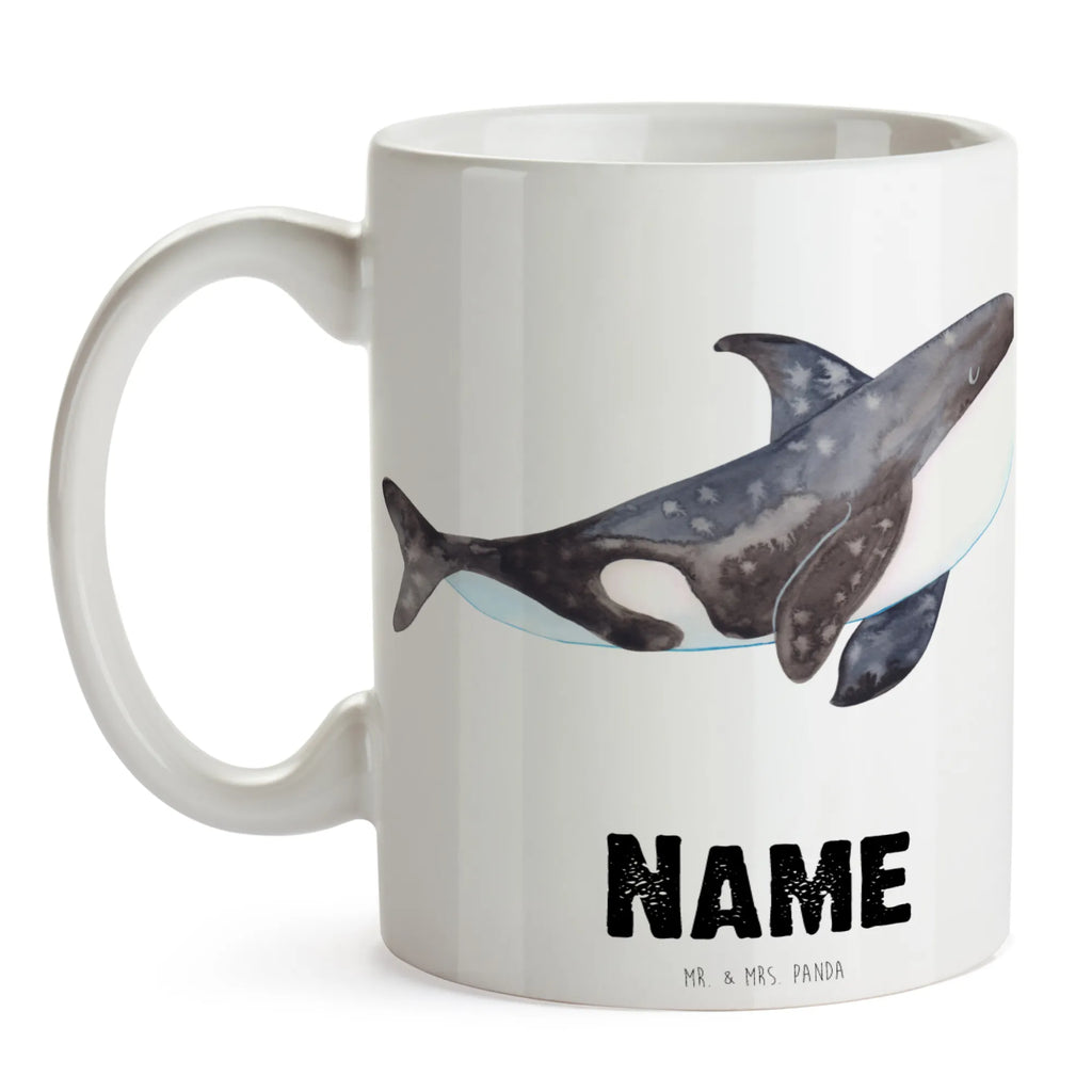 Personalised cup Orca Seafood, aquatic animals, ocean, sea, fish, shells, corals, reef, whale, narwhal, sea urchin, lobster, platypus, turtle, manatee, crocodile, orca, shrimp, gifts for seafood lovers, water world, underwater animals, underwater world, vacation, deep sea, seafood fans, gift ideas, seafood decoration, seafood posters, office, work, opportunities, new start, motivation, self-love, killer whale, orcas, startup