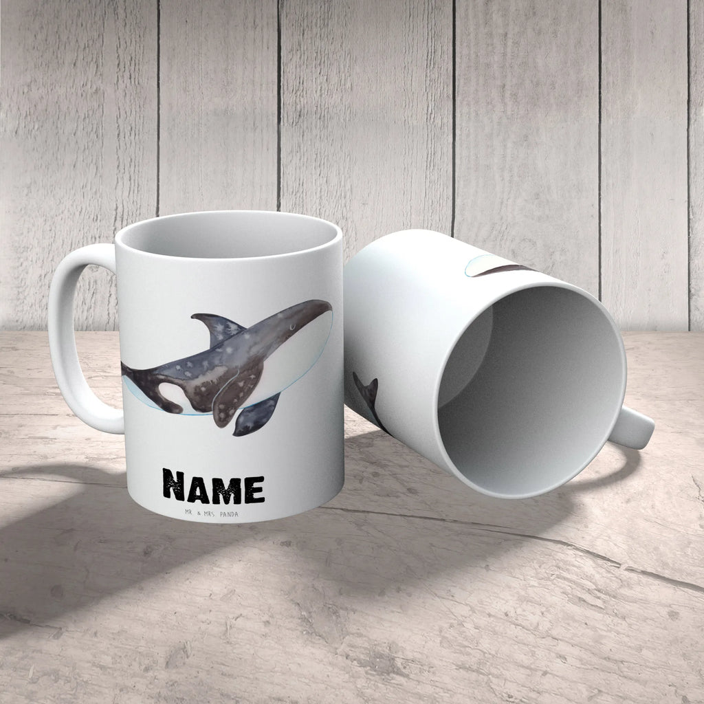 Personalised cup Orca Seafood, aquatic animals, ocean, sea, fish, shells, corals, reef, whale, narwhal, sea urchin, lobster, platypus, turtle, manatee, crocodile, orca, shrimp, gifts for seafood lovers, water world, underwater animals, underwater world, vacation, deep sea, seafood fans, gift ideas, seafood decoration, seafood posters, office, work, opportunities, new start, motivation, self-love, killer whale, orcas, startup