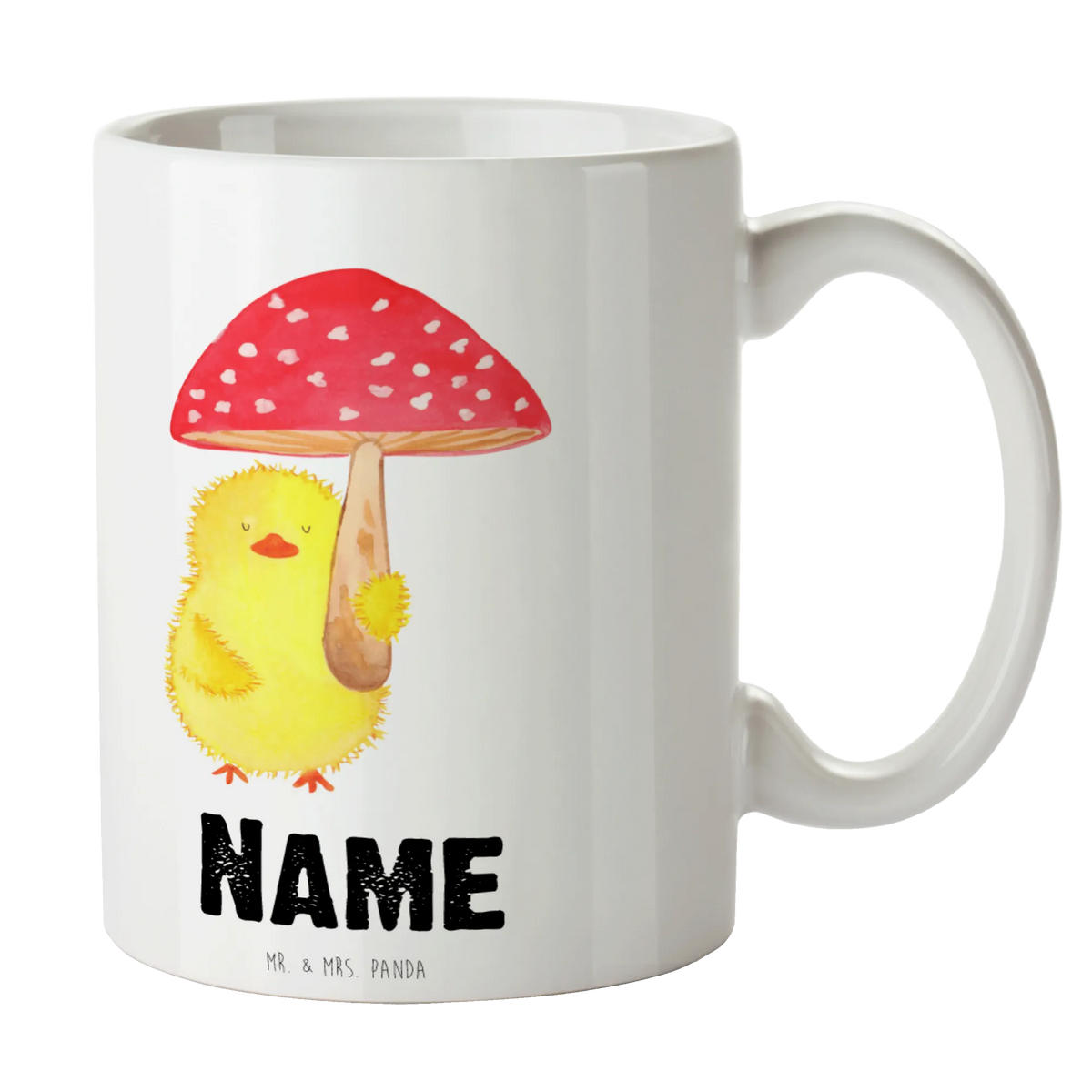 Personalised cup chick toadstool Easter, Easter bunny, Lucky, Easter greetings, Toadstool, Happy Easter, Chicks
