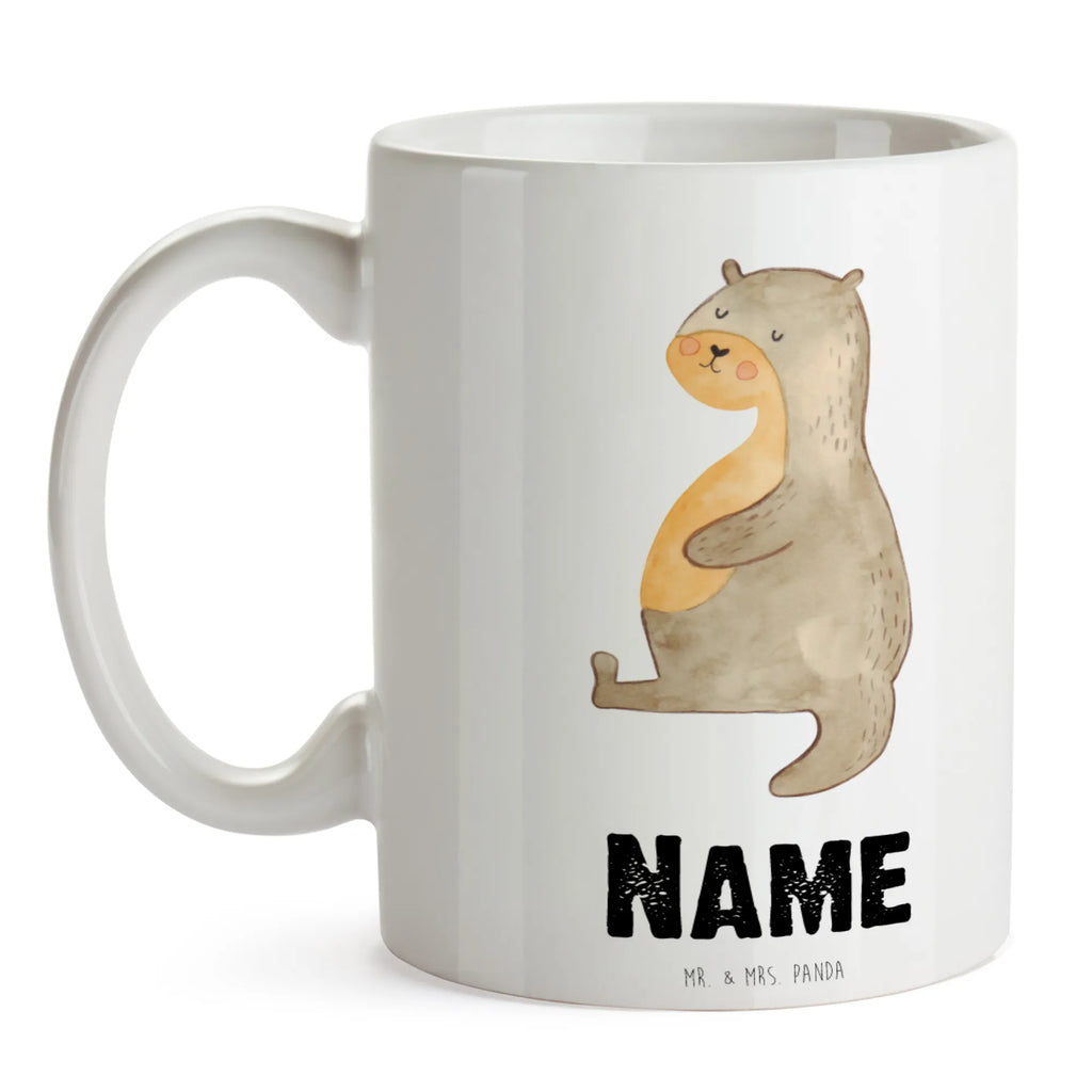 Personalisierte Tasse Otter Bauch Tasse mit Namen, Personalisierte Tasse, Personalisiert, Namen, Wunschname, Drucken, Namenstasse, Tasse, Otter, Fischotter, Seeotter, Otter Seeotter See Otter