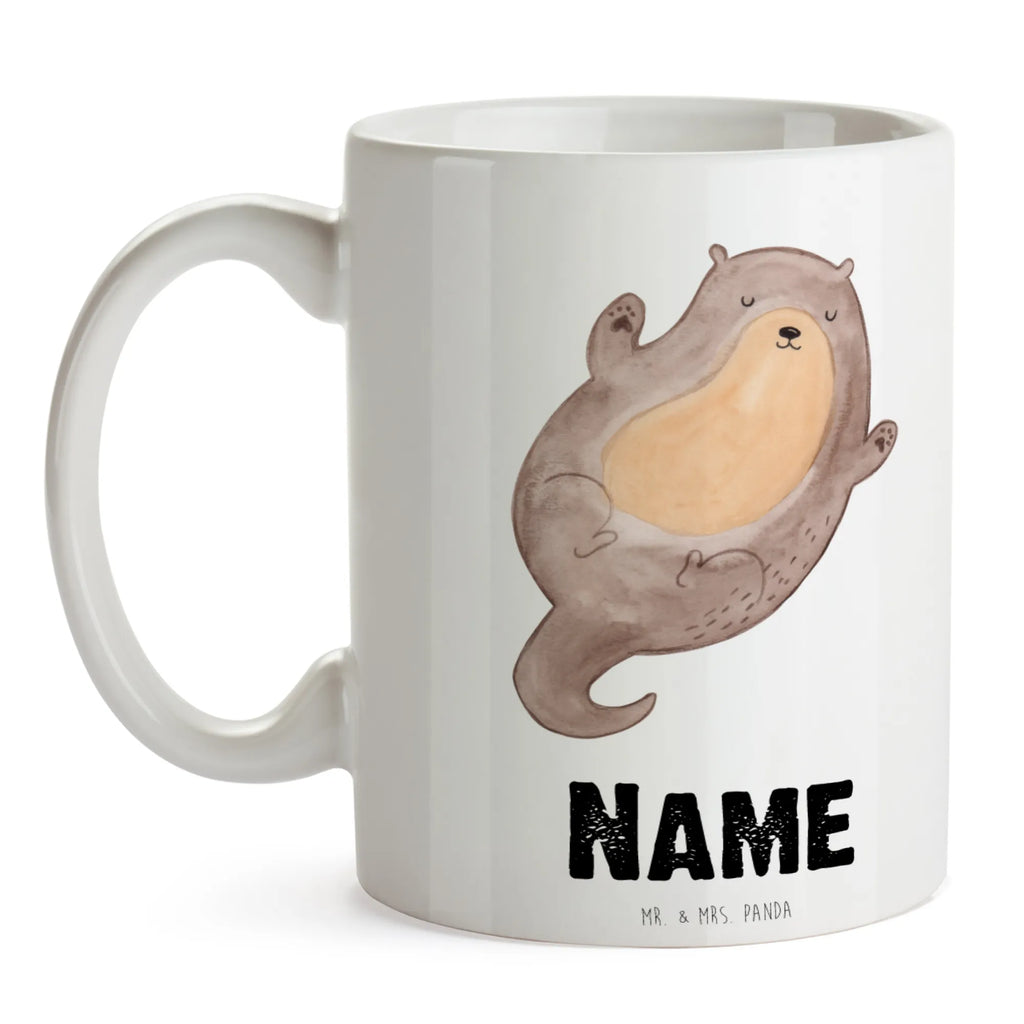 Personalisierte Tasse Otter Umarmen Tasse mit Namen, Namenstasse, Personalisierte Tasse, Tasse, Drucken, Namen, Personalisiert, Wunschname, Otter, Fischotter, Seeotter, Otter Seeotter See Otter