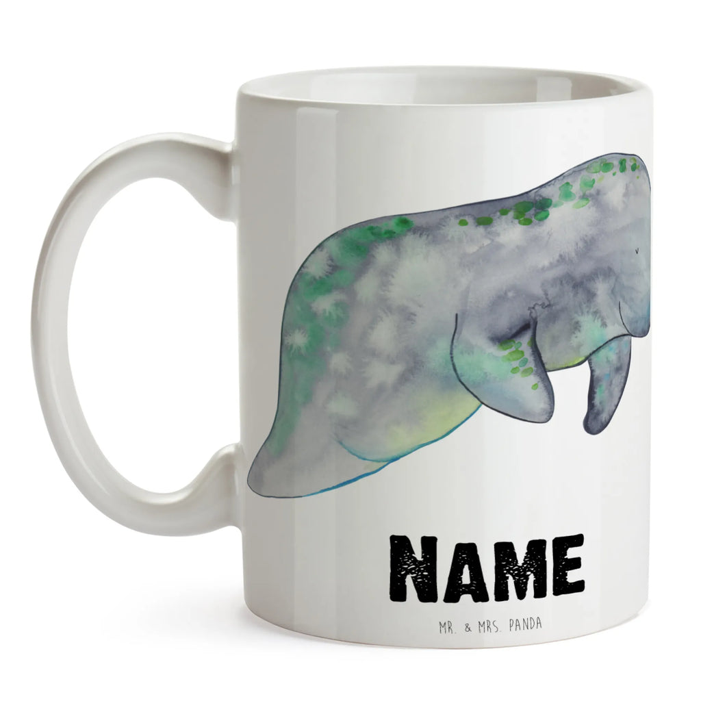 Personalisierte Tasse Seekuh chillt Wunschname, Personalisierte Tasse, Namen, Tasse mit Namen, Drucken, Tasse, Namenstasse, Personalisiert, Meerestiere, Meer, Urlaub, Diät, Seekuh, Diätwahn, Süßigkeiten, Essen, Zucker, Seekühe, Abnehmen