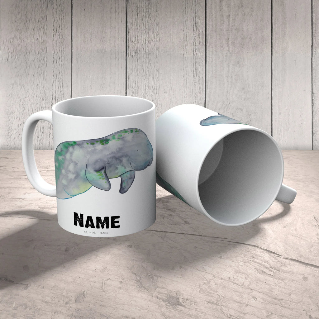 Personalisierte Tasse Seekuh chillt Wunschname, Personalisierte Tasse, Namen, Tasse mit Namen, Drucken, Tasse, Namenstasse, Personalisiert, Meerestiere, Meer, Urlaub, Diät, Seekuh, Diätwahn, Süßigkeiten, Essen, Zucker, Seekühe, Abnehmen
