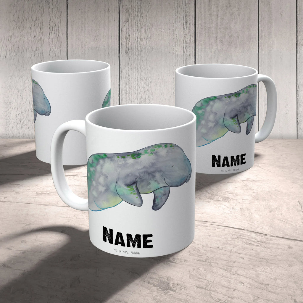 Personalisierte Tasse Seekuh chillt Wunschname, Personalisierte Tasse, Namen, Tasse mit Namen, Drucken, Tasse, Namenstasse, Personalisiert, Meerestiere, Meer, Urlaub, Diät, Seekuh, Diätwahn, Süßigkeiten, Essen, Zucker, Seekühe, Abnehmen
