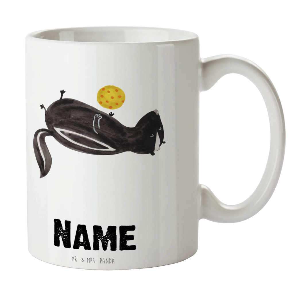 Spersonalizowany kubek skunks piłka Stinktier, Skunk