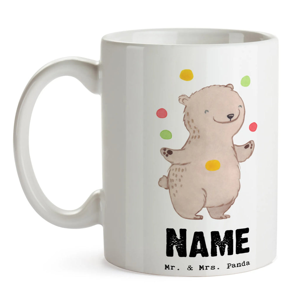 Spersonalizowany kubek Niedźwiedź żonglowanie Prezent, Sport, Dyscyplina sportowa, Hobby, Darować, Dziękuję, Dzięki, Wyróżnienie, Wygrana, Sportowiec