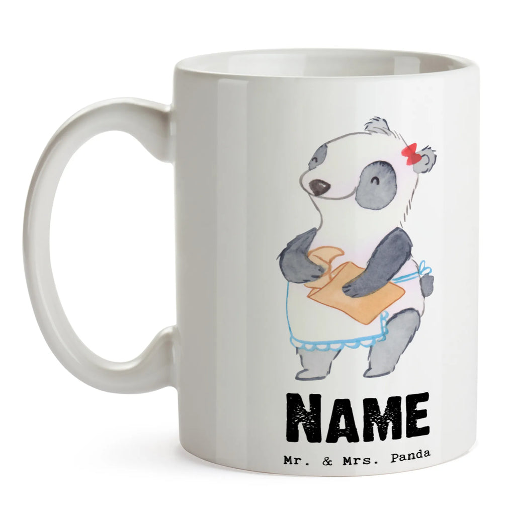 Personalisierte Tasse Bäckereifachverkäuferin mit Herz Tasse mit Namen, Namen, Namenstasse, Tasse, Personalisiert, Personalisierte Tasse, Wunschname, Drucken, Beruf, Ausbildung, Jubiläum, Abschied, Rente, Kollege, Kollegin, Geschenk, Schenken, Arbeitskollege, Mitarbeiter, Firma, Danke, Dankeschön, Bäckerladen, Backwarenverkäuferin, Backstube, Brotmanufaktur, Bäckereifachverkäuferin, Bäckerei