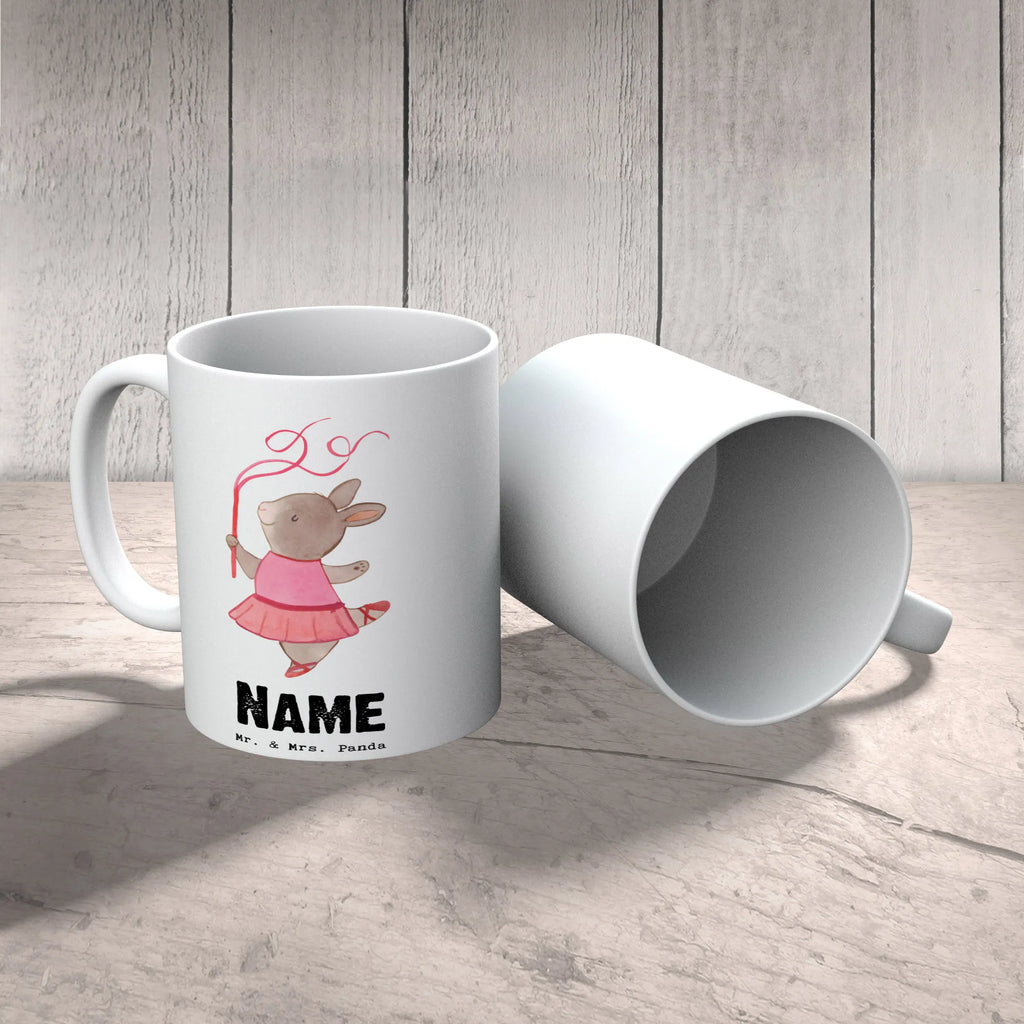 Personalisierte Tasse Balletttänzerin mit Herz Tasse, Wunschname, Tasse mit Namen, Personalisierte Tasse, Namen, Drucken, Namenstasse, Personalisiert, Beruf, Ausbildung, Jubiläum, Abschied, Rente, Kollege, Kollegin, Geschenk, Schenken, Arbeitskollege, Mitarbeiter, Firma, Danke, Dankeschön, Ballettaufführung, Ballett, Ballettstunden, Balletttänzerin, Ballettunterricht, Ballerina, Glücksbringer Auftritt