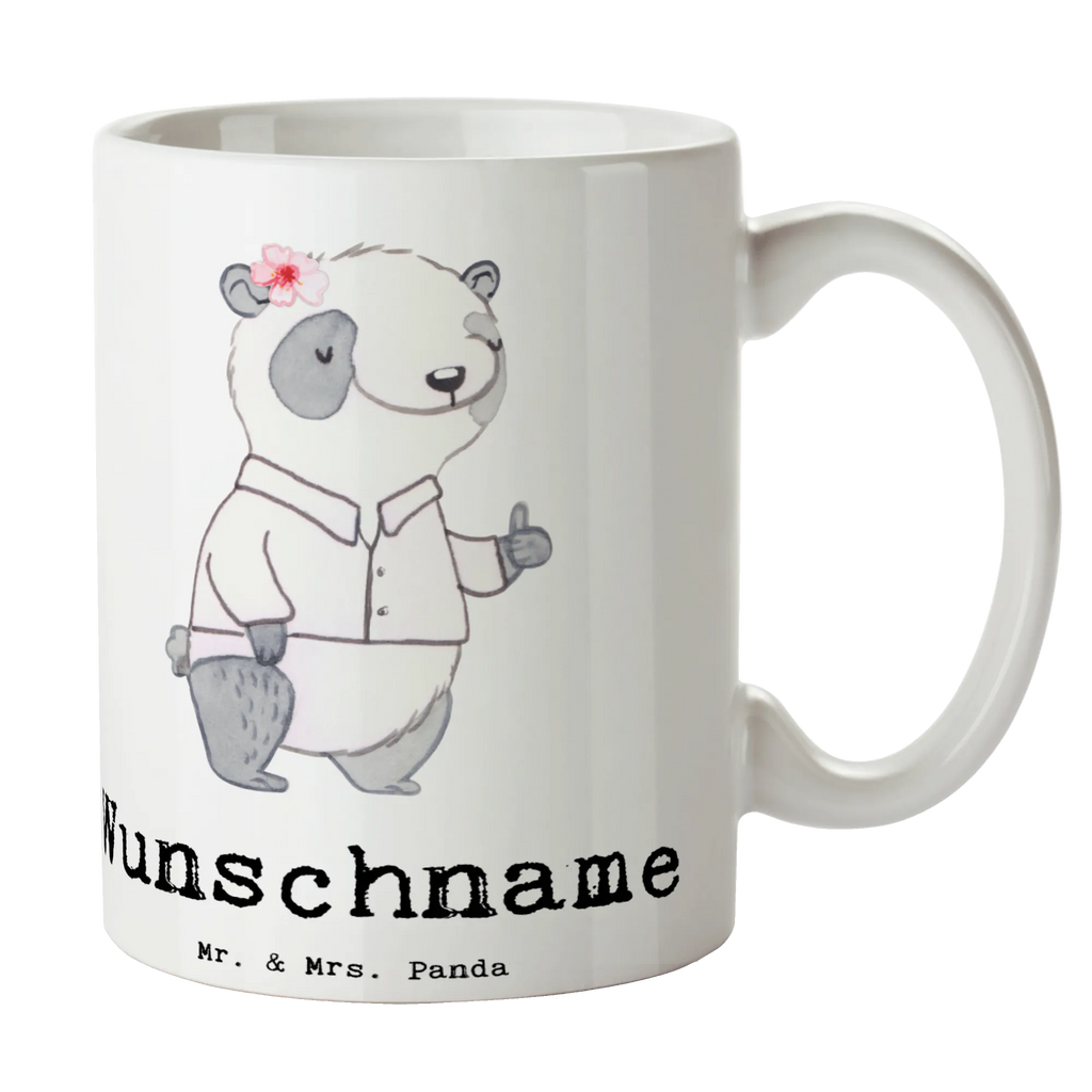 Spersonalizowany kubek burmistrzyni serce Zawód, Wykształcenie, Jubileusz, Pożegnanie, Emerytura, Kolega, Koleżanka, Prezent, Dawać, Pracownik, Współpracownik, Firma, Dziękuję, Dziękuję bardzo