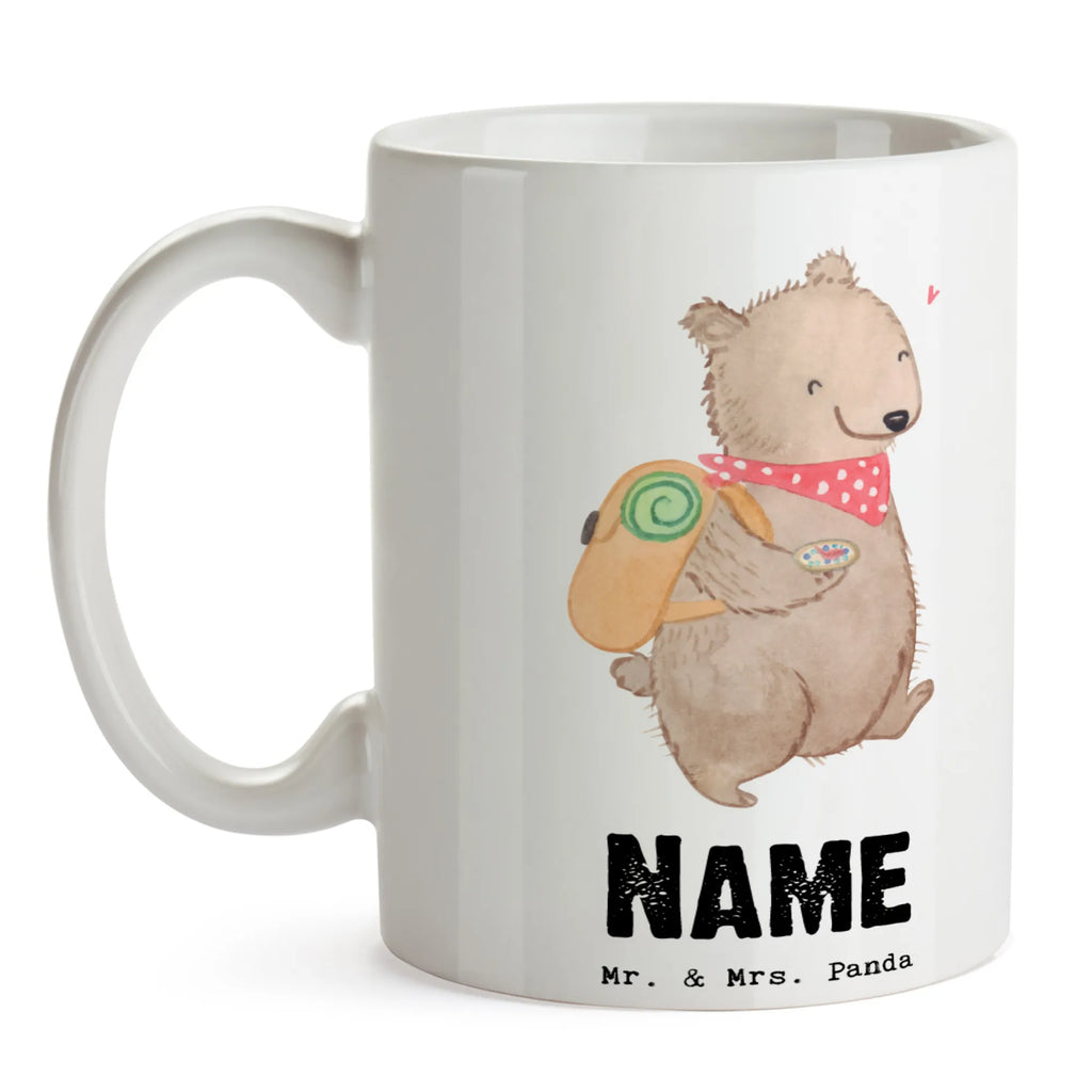 Personalisierte Tasse Bär Wandern Personalisierte Tasse, Wunschname, Drucken, Tasse, Tasse mit Namen, Personalisiert, Namen, Namenstasse, Geschenk, Schenken, Sport, Sportart, Hobby, Danke, Dankeschön, Auszeichnung, Gewinn, Sportler, Wintertouren, Spazieren, Outdoor Sport, Freizeitsport, Wandern, Natur Entdecken, Bergsteigen