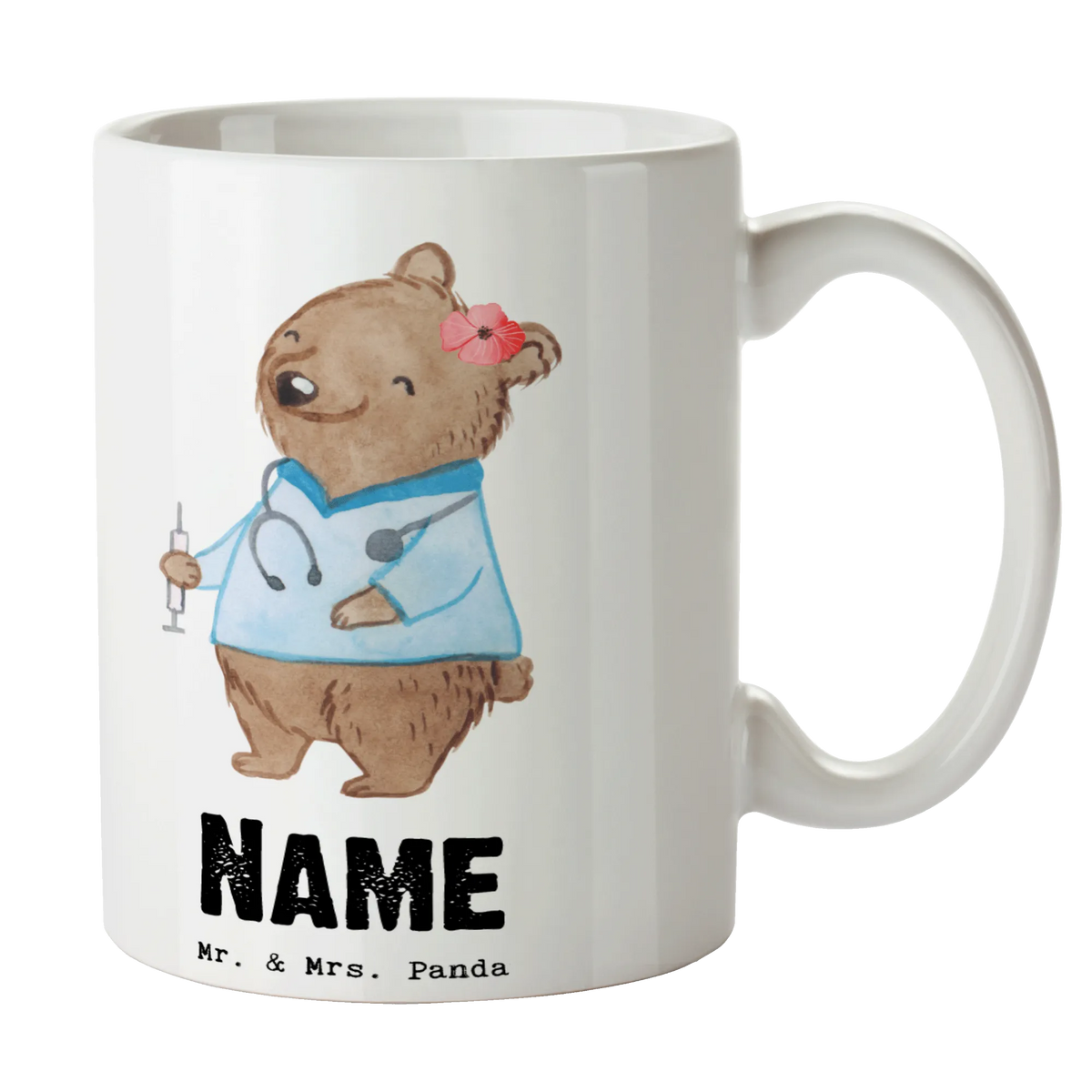 Personalised cup nursing assistant heart gift, gift idea, best, farewell gift, passing exam, anniversary, retirement, promotion, job start, sayings, funny, profession