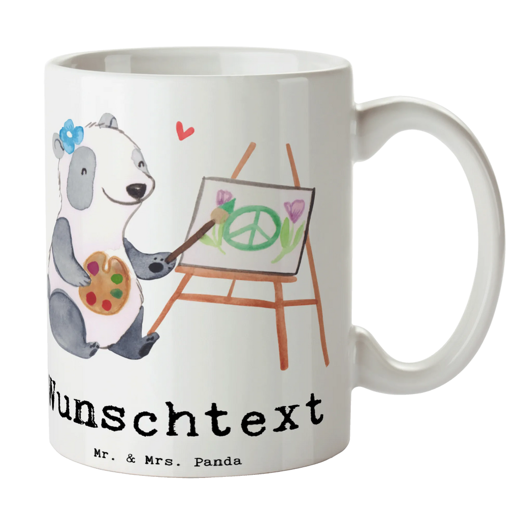 Personalisierte Tasse Künstlerin mit Herz Wunschname, Tasse, Namenstasse, Drucken, Tasse mit Namen, Namen, Personalisierte Tasse, Personalisiert, Beruf, Ausbildung, Jubiläum, Abschied, Rente, Kollege, Kollegin, Geschenk, Schenken, Arbeitskollege, Mitarbeiter, Firma, Danke, Dankeschön, Kunstschule, Malerin, Galerie Eröffnung, Künstlerin, Kunstmalerin