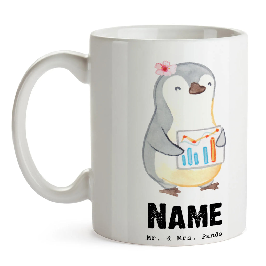 Personalisierte Tasse Wirtschaftsanalytikerin mit Herz Wunschname, Namenstasse, Namen, Tasse mit Namen, Drucken, Tasse, Personalisierte Tasse, Personalisiert, Beruf, Ausbildung, Jubiläum, Abschied, Rente, Kollege, Kollegin, Geschenk, Schenken, Arbeitskollege, Mitarbeiter, Firma, Danke, Dankeschön