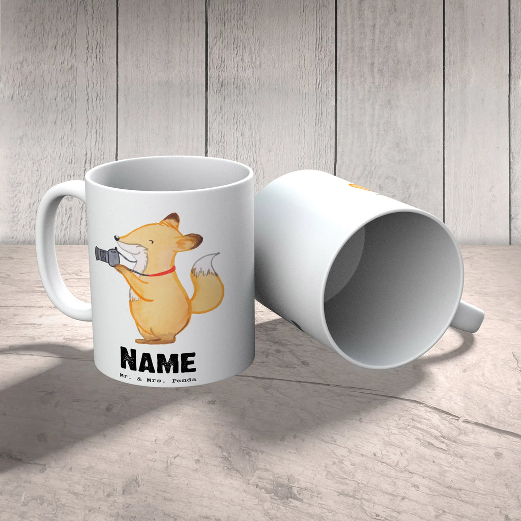 Personalisierte Tasse Fotograf mit Herz Tasse mit Namen, Namen, Personalisiert, Tasse, Personalisierte Tasse, Drucken, Namenstasse, Wunschname, Beruf, Ausbildung, Jubiläum, Abschied, Rente, Kollege, Kollegin, Geschenk, Schenken, Arbeitskollege, Mitarbeiter, Firma, Danke, Dankeschön, Hobbyfotograf, Hochzeitsfotograf, Fotograf, Fotografie, Profi Fotograf, Fotoreporter