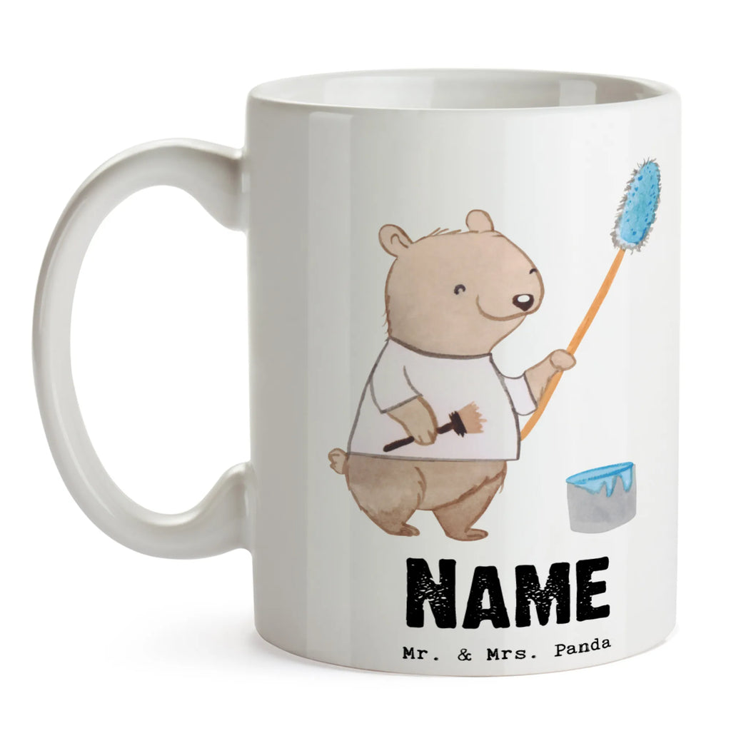 Personalised cup Painter Heart gift, gift idea, best, farewell gift, passing exam, anniversary, retirement, promotion, job start, sayings, funny, profession