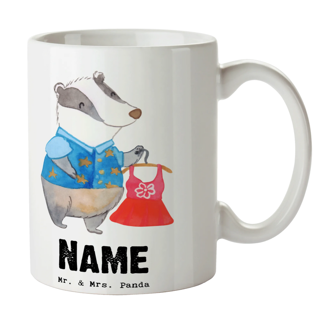 Personalisierte Tasse Modeverkäufer mit Herz Namen, Tasse mit Namen, Wunschname, Tasse, Personalisierte Tasse, Drucken, Personalisiert, Namenstasse, Beruf, Ausbildung, Jubiläum, Abschied, Rente, Kollege, Kollegin, Geschenk, Schenken, Arbeitskollege, Mitarbeiter, Firma, Danke, Dankeschön, Fashion Store, Verkäufer, Modeverkäufer