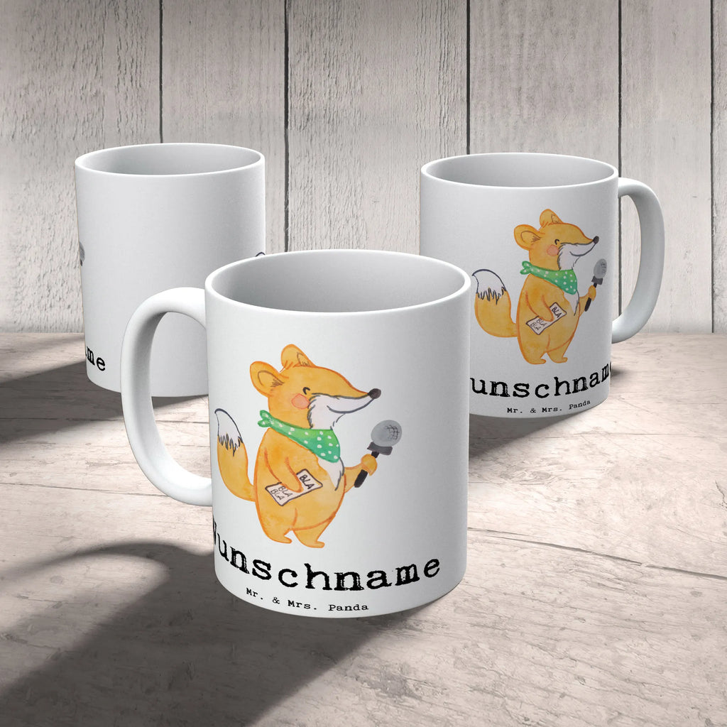 Personalisierte Tasse Sportjournalist mit Herz Tasse, Drucken, Wunschname, Tasse mit Namen, Namen, Personalisiert, Namenstasse, Personalisierte Tasse, Beruf, Ausbildung, Jubiläum, Abschied, Rente, Kollege, Kollegin, Geschenk, Schenken, Arbeitskollege, Mitarbeiter, Firma, Danke, Dankeschön, Pressebüro, Studium, Reporter, Redakteur, Journalist, Sportjournalist