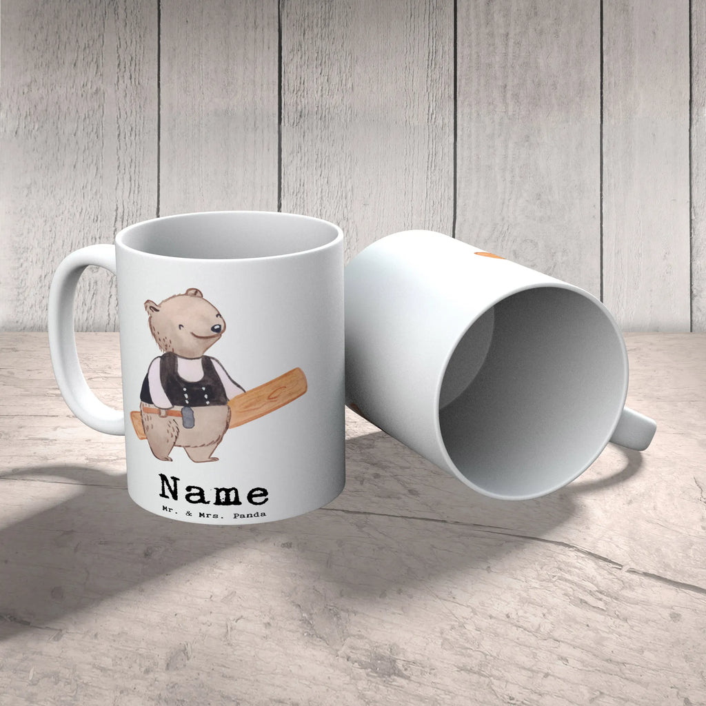 Personalisierte Tasse Zimmermann mit Herz Tasse, Personalisierte Tasse, Namen, Personalisiert, Drucken, Wunschname, Namenstasse, Tasse mit Namen, Beruf, Ausbildung, Jubiläum, Abschied, Rente, Kollege, Kollegin, Geschenk, Schenken, Arbeitskollege, Mitarbeiter, Firma, Danke, Dankeschön
