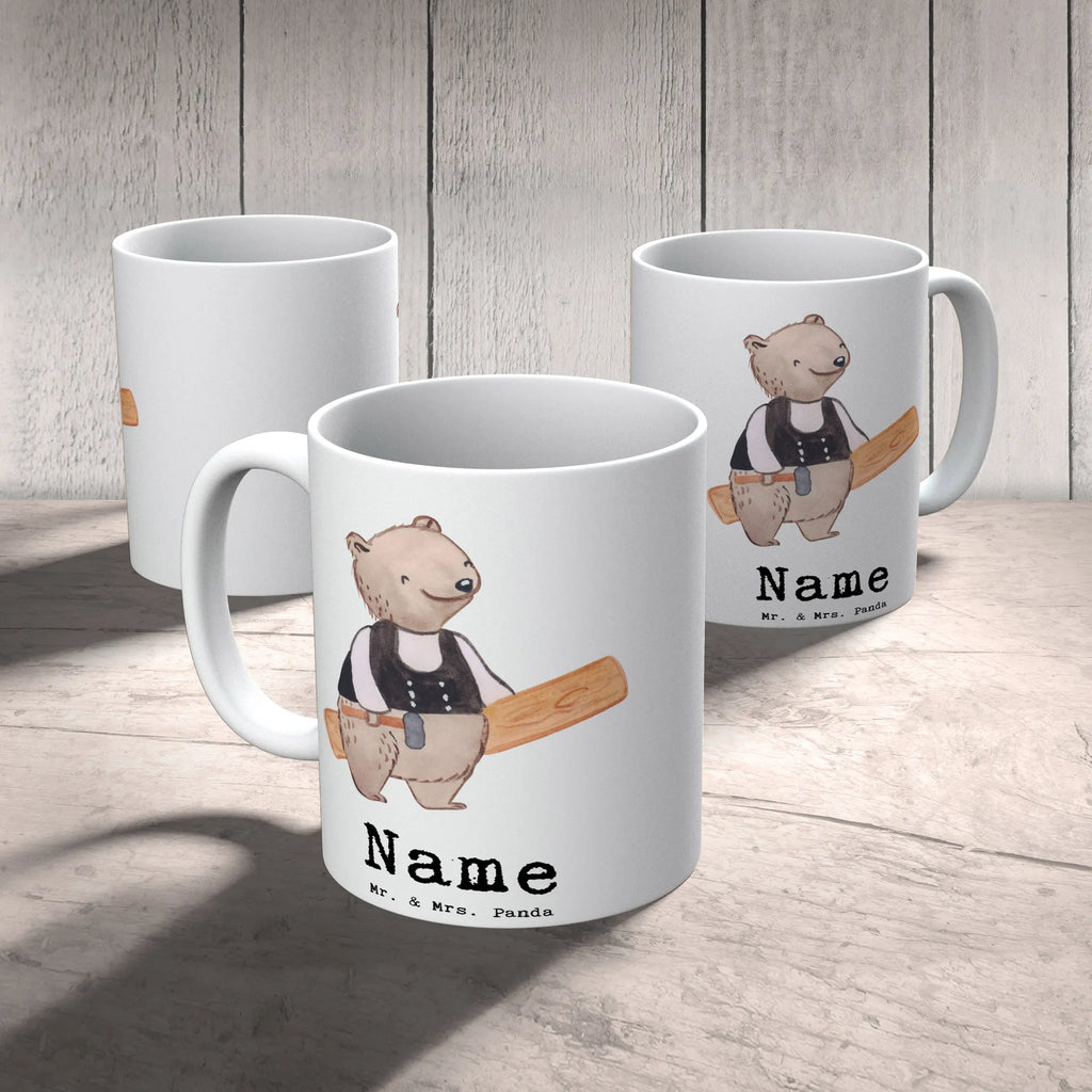 Personalisierte Tasse Zimmermann mit Herz Tasse, Personalisierte Tasse, Namen, Personalisiert, Drucken, Wunschname, Namenstasse, Tasse mit Namen, Beruf, Ausbildung, Jubiläum, Abschied, Rente, Kollege, Kollegin, Geschenk, Schenken, Arbeitskollege, Mitarbeiter, Firma, Danke, Dankeschön