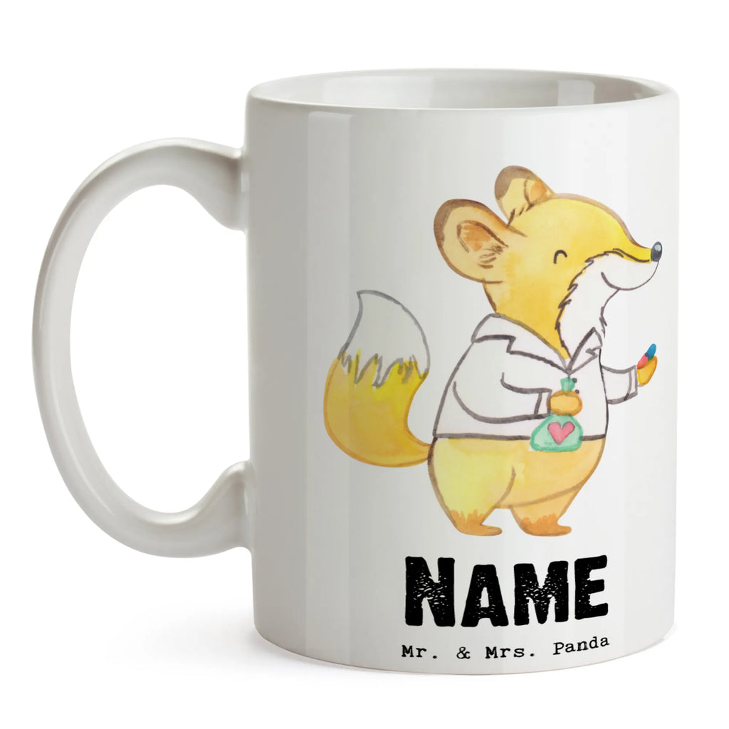 Personalisierte Tasse Apotheker mit Herz Namen, Personalisiert, Wunschname, Tasse mit Namen, Drucken, Personalisierte Tasse, Tasse, Namenstasse, Beruf, Ausbildung, Jubiläum, Abschied, Rente, Kollege, Kollegin, Geschenk, Schenken, Arbeitskollege, Mitarbeiter, Firma, Danke, Dankeschön, Approbation, Pharmazie, Eröffnung Apotheke, Staatsexamen, Apotheker