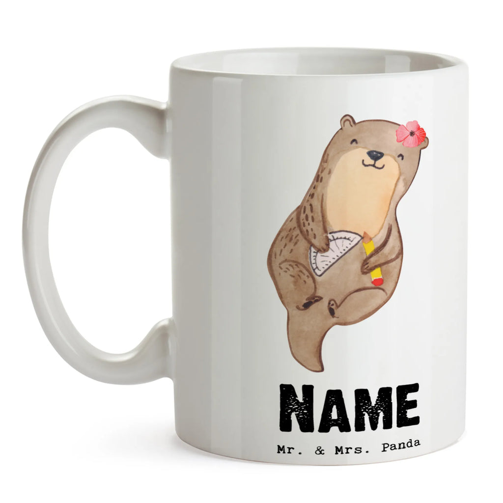 Personalisierte Tasse Technische Zeichnerin Herz Personalisiert, Tasse, Tasse mit Namen, Personalisierte Tasse, Wunschname, Drucken, Namenstasse, Namen, Beruf, Ausbildung, Jubiläum, Abschied, Rente, Kollege, Kollegin, Geschenk, Schenken, Arbeitskollege, Mitarbeiter, Firma, Danke, Dankeschön