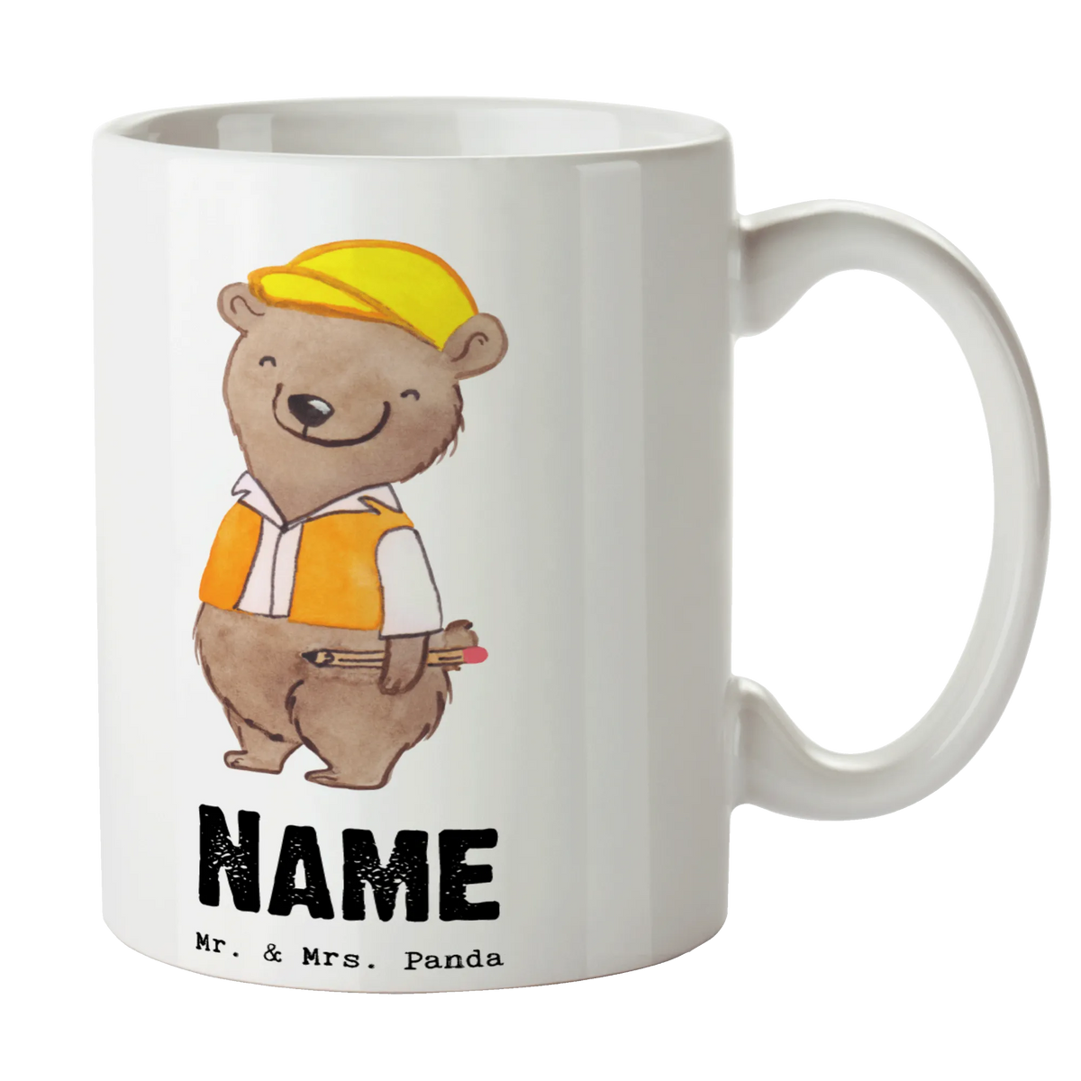 Personalised cup civil engineer Heart gift, gift idea, best, farewell gift, passing exam, anniversary, retirement, promotion, job start, sayings, funny, profession