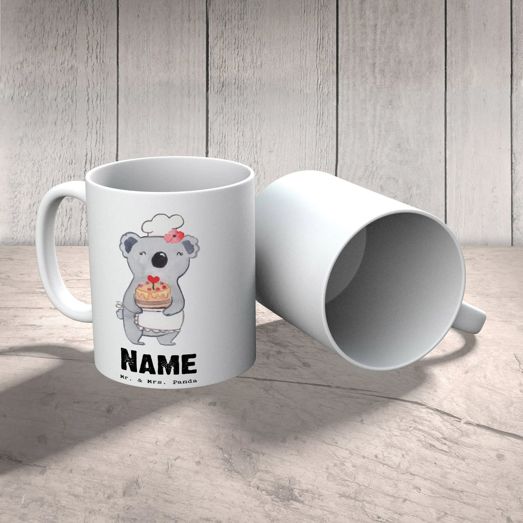 Personalisierte Tasse Konditorin mit Herz Namenstasse, Drucken, Personalisierte Tasse, Tasse, Wunschname, Personalisiert, Tasse mit Namen, Namen, Beruf, Ausbildung, Jubiläum, Abschied, Rente, Kollege, Kollegin, Geschenk, Schenken, Arbeitskollege, Mitarbeiter, Firma, Danke, Dankeschön, Konditorin, Kuchenbäckerin, Patissierin, Confiseurin, Bäckerin