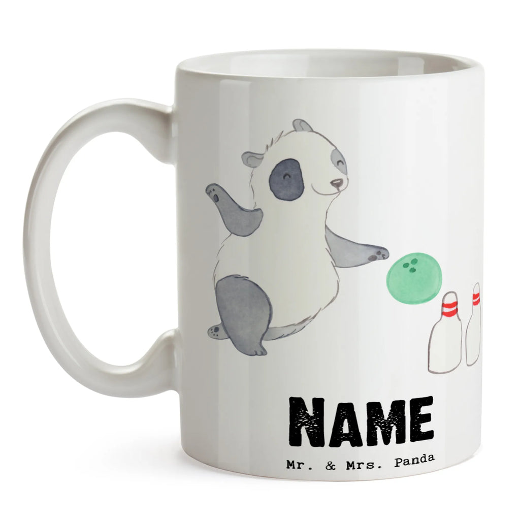 Personalised cup panda bowling Gift, sport, hobby, giving, thank you, award, profit, athlete, bowling trip, bowling center, bowling, bowling party, bowling alley, go bowling
