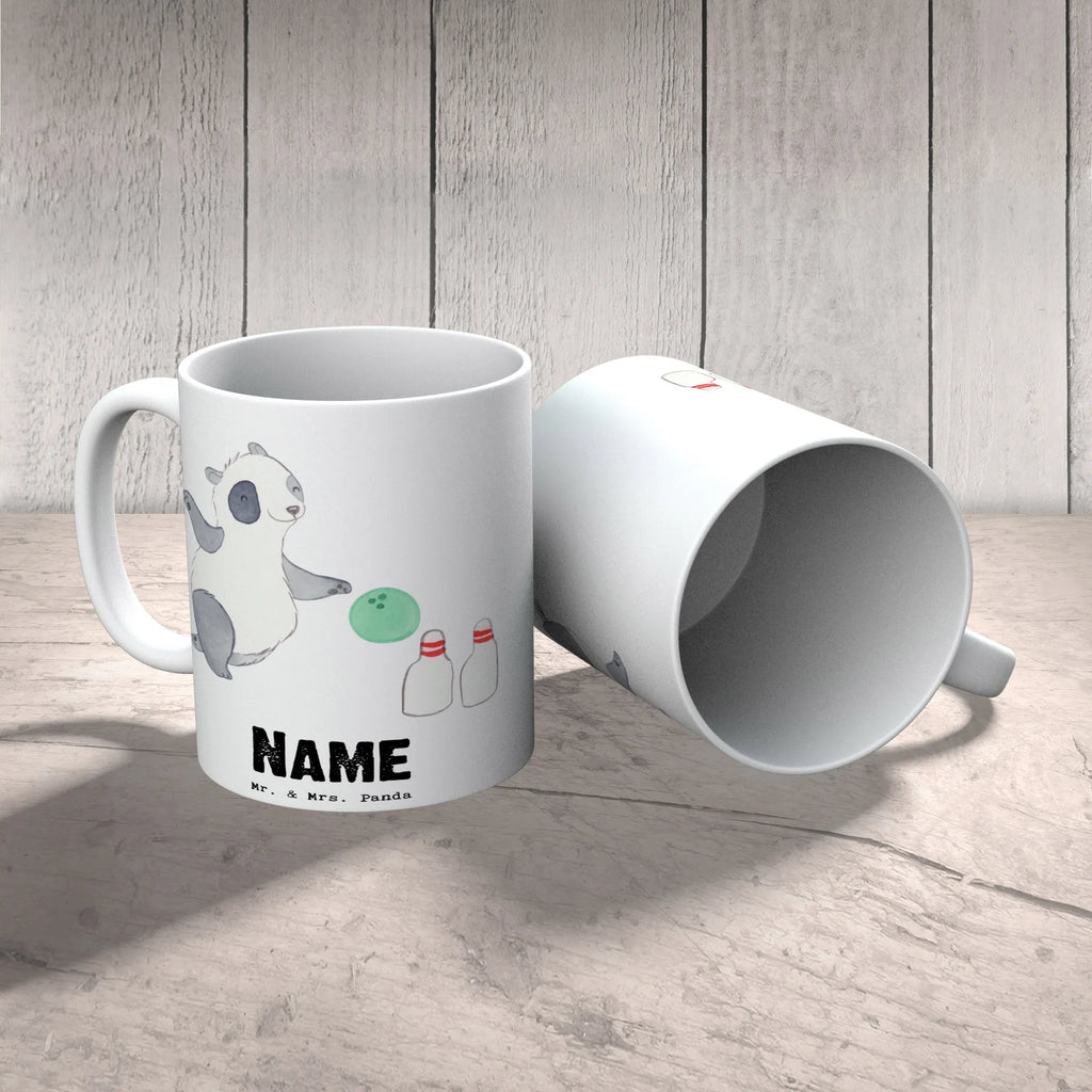 Personalised cup panda bowling Gift, sport, hobby, giving, thank you, award, profit, athlete, bowling trip, bowling center, bowling, bowling party, bowling alley, go bowling