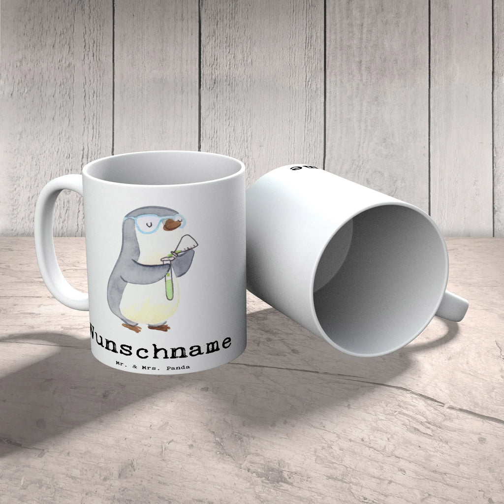 Personalisierte Tasse Chemiker mit Herz Namenstasse, Namen, Tasse mit Namen, Tasse, Personalisiert, Wunschname, Drucken, Personalisierte Tasse, Geschenk, Schenken, Jubiläum, Danke, Dankeschön, Beruf, Ausbildung, Abschied, Rente, Kollege, Kollegin, Arbeitskollege, Mitarbeiter, Firma, Forschung, Studium, Wissenschaftler, Chemiker, Chemielaborant, Labor, Naturwissenschaftler