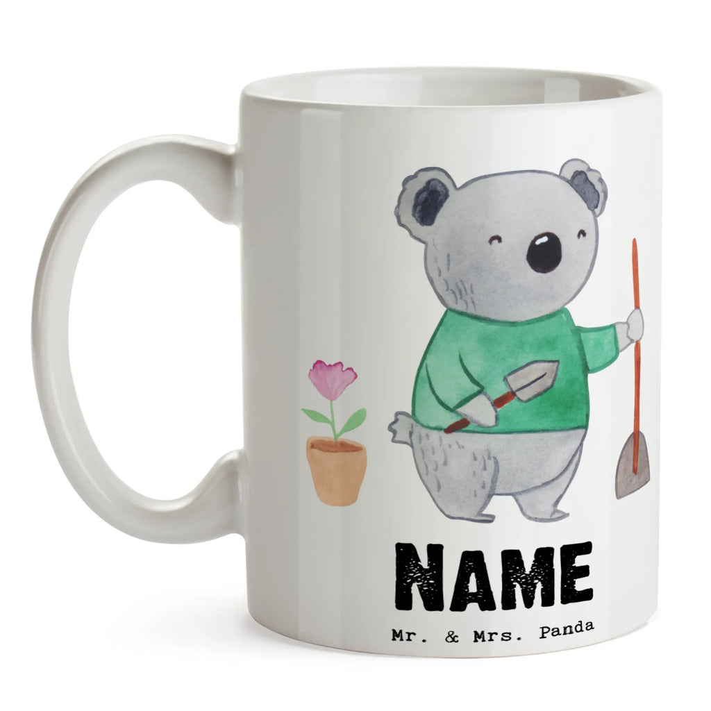 Personalisierte Tasse Gärtner mit Herz Namenstasse, Tasse, Tasse mit Namen, Personalisierte Tasse, Wunschname, Drucken, Personalisiert, Namen, Beruf, Ausbildung, Jubiläum, Abschied, Rente, Kollege, Kollegin, Geschenk, Schenken, Arbeitskollege, Mitarbeiter, Firma, Danke, Dankeschön, Gärtnerei, Gärtner, Gartenplaner, Garten- und Landschaftsbauer, Gartenbau, Hobbygärtner