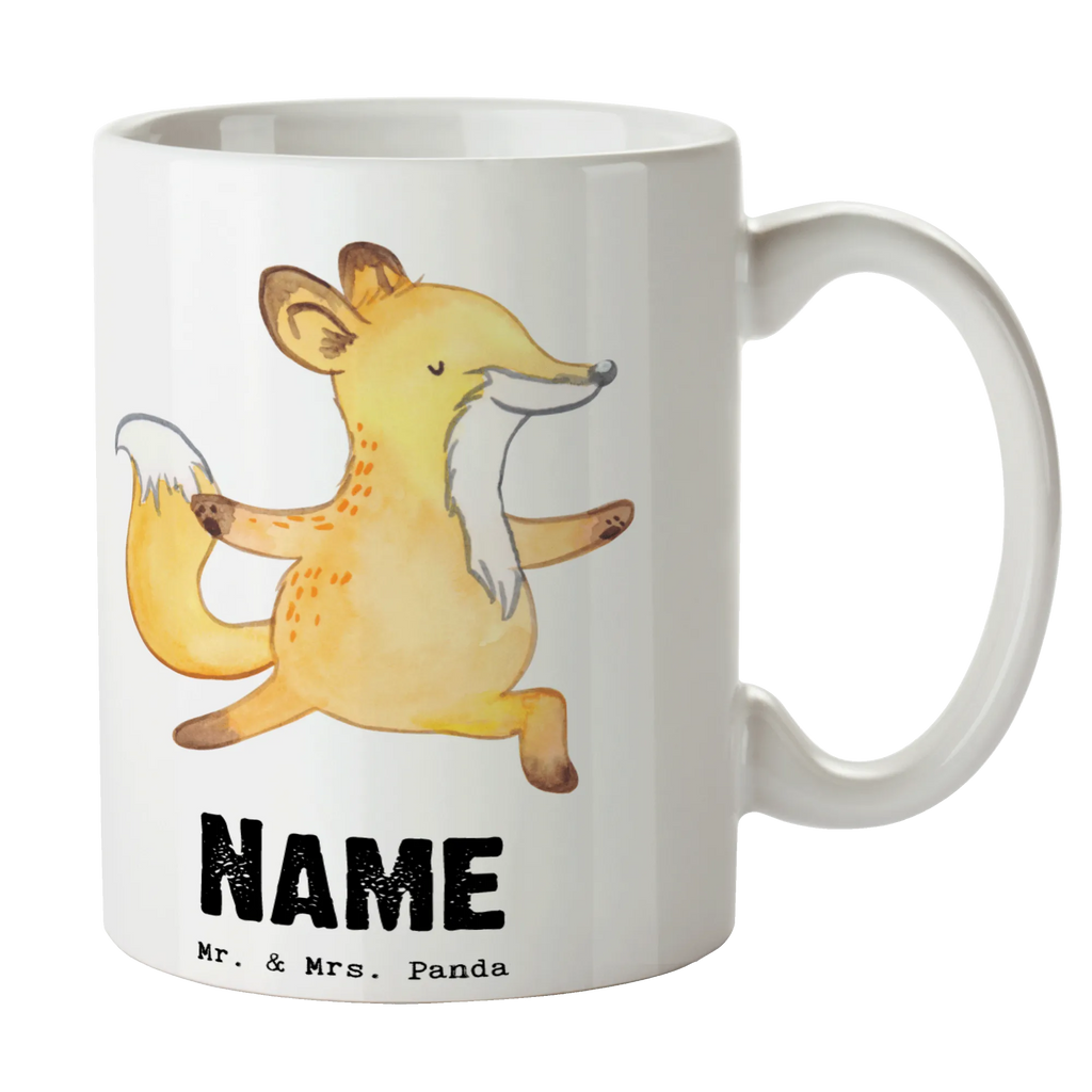 Personalisierte Tasse Yogalehrer mit Herz Namenstasse, Personalisiert, Wunschname, Tasse mit Namen, Tasse, Drucken, Personalisierte Tasse, Namen, Beruf, Ausbildung, Jubiläum, Abschied, Rente, Kollege, Kollegin, Geschenk, Schenken, Arbeitskollege, Mitarbeiter, Firma, Danke, Dankeschön