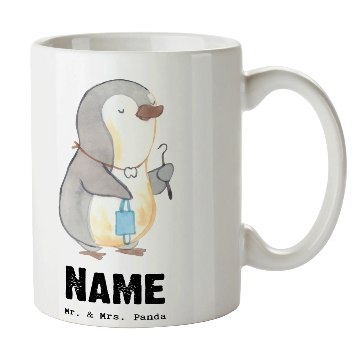 Personalised cup Dentist Heart gift, gift idea, best, farewell gift, passing exam, anniversary, retirement, promotion, job start, sayings, funny, profession