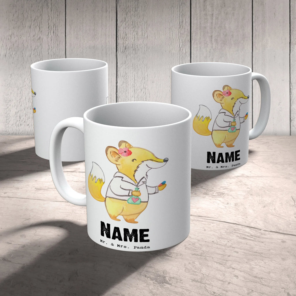 Personalisierte Tasse Apothekerin mit Herz Namen, Wunschname, Personalisiert, Drucken, Personalisierte Tasse, Namenstasse, Tasse, Tasse mit Namen, Beruf, Ausbildung, Jubiläum, Abschied, Rente, Kollege, Kollegin, Geschenk, Schenken, Arbeitskollege, Mitarbeiter, Firma, Danke, Dankeschön, Pharmazie, Approbation, Apothekerin, Staatsexamen, Eröffnung Apotheke