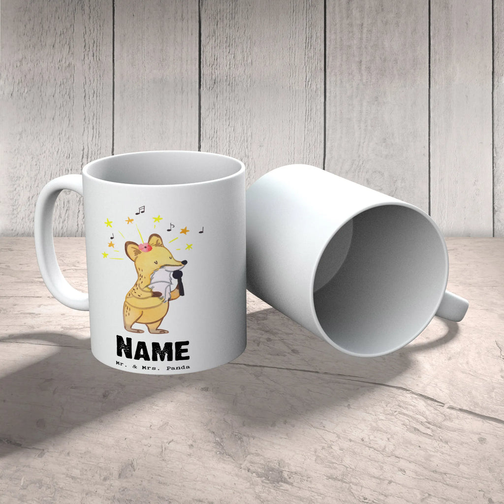 Personalisierte Tasse Sängerin mit Herz Personalisierte Tasse, Namen, Namenstasse, Drucken, Personalisiert, Wunschname, Tasse mit Namen, Tasse, Geschenk, Schenken, Jubiläum, Danke, Dankeschön, Beruf, Ausbildung, Abschied, Rente, Kollege, Kollegin, Arbeitskollege, Mitarbeiter, Firma
