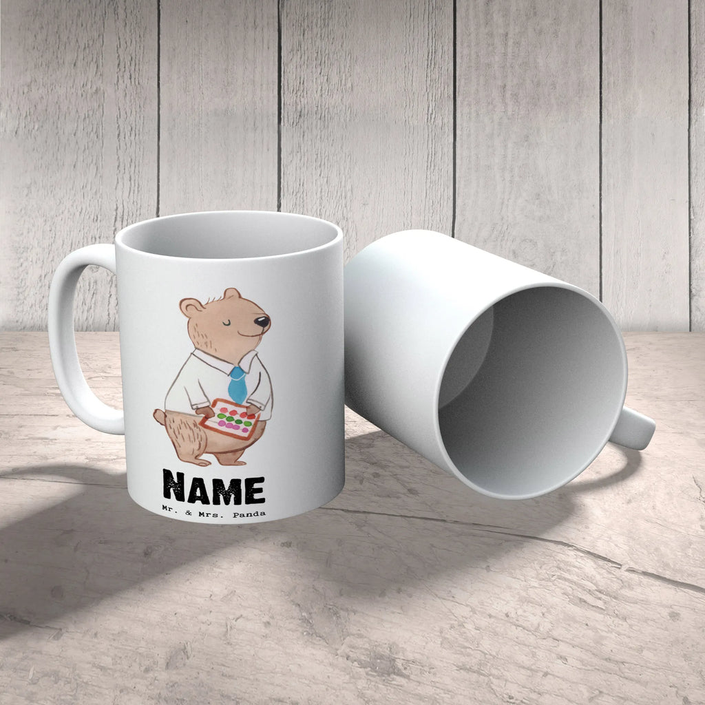 Personalisierte Tasse Bankfachmann mit Herz Tasse, Drucken, Wunschname, Personalisierte Tasse, Personalisiert, Namen, Tasse mit Namen, Namenstasse, Geschenk, Schenken, Jubiläum, Danke, Dankeschön, Beruf, Ausbildung, Abschied, Rente, Kollege, Kollegin, Arbeitskollege, Mitarbeiter, Firma, Bankberater, Bankfachmann, Bänker, Bankangestellter