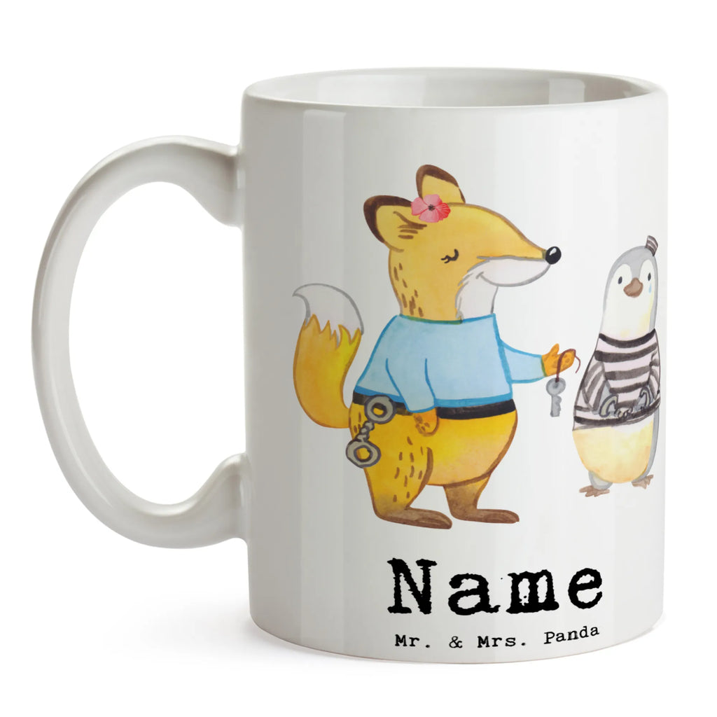 Personalisierte Tasse Justizvollzugsbeamte mit Herz Wunschname, Personalisiert, Tasse mit Namen, Tasse, Drucken, Personalisierte Tasse, Namen, Namenstasse, Geschenk, Schenken, Jubiläum, Danke, Dankeschön, Beruf, Ausbildung, Abschied, Rente, Kollege, Kollegin, Arbeitskollege, Mitarbeiter, Firma, Gefängniswärterin, Justizvollzugsbeamte