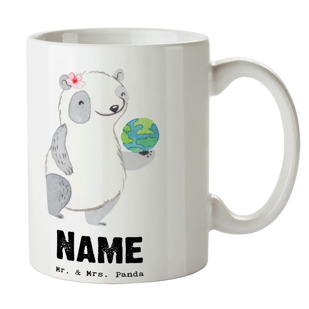 Personalisierte Tasse Touristikkauffrau mit Herz Wunschname, Drucken, Personalisiert, Tasse mit Namen, Namenstasse, Namen, Tasse, Personalisierte Tasse, Beruf, Ausbildung, Jubiläum, Abschied, Rente, Kollege, Kollegin, Geschenk, Schenken, Arbeitskollege, Mitarbeiter, Firma, Danke, Dankeschön