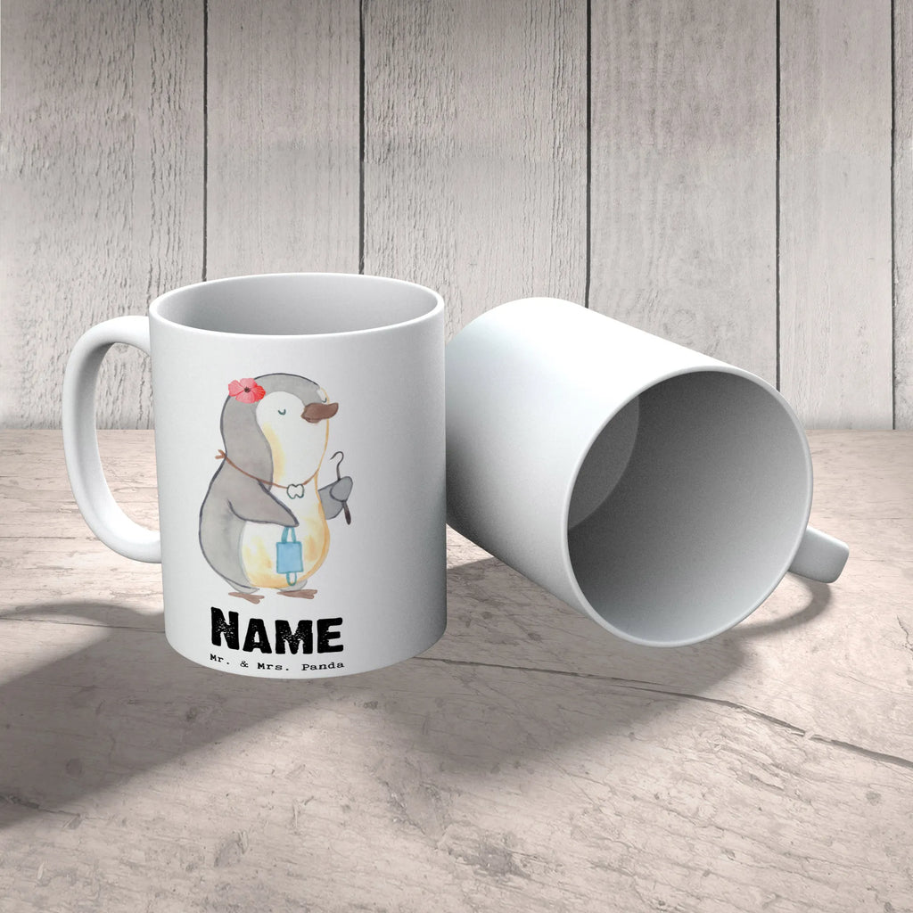 Personalisierte Tasse Kieferorthopädin mit Herz Wunschname, Personalisiert, Personalisierte Tasse, Namenstasse, Tasse mit Namen, Drucken, Tasse, Namen, Beruf, Ausbildung, Jubiläum, Abschied, Rente, Kollege, Kollegin, Geschenk, Schenken, Arbeitskollege, Mitarbeiter, Firma, Danke, Dankeschön