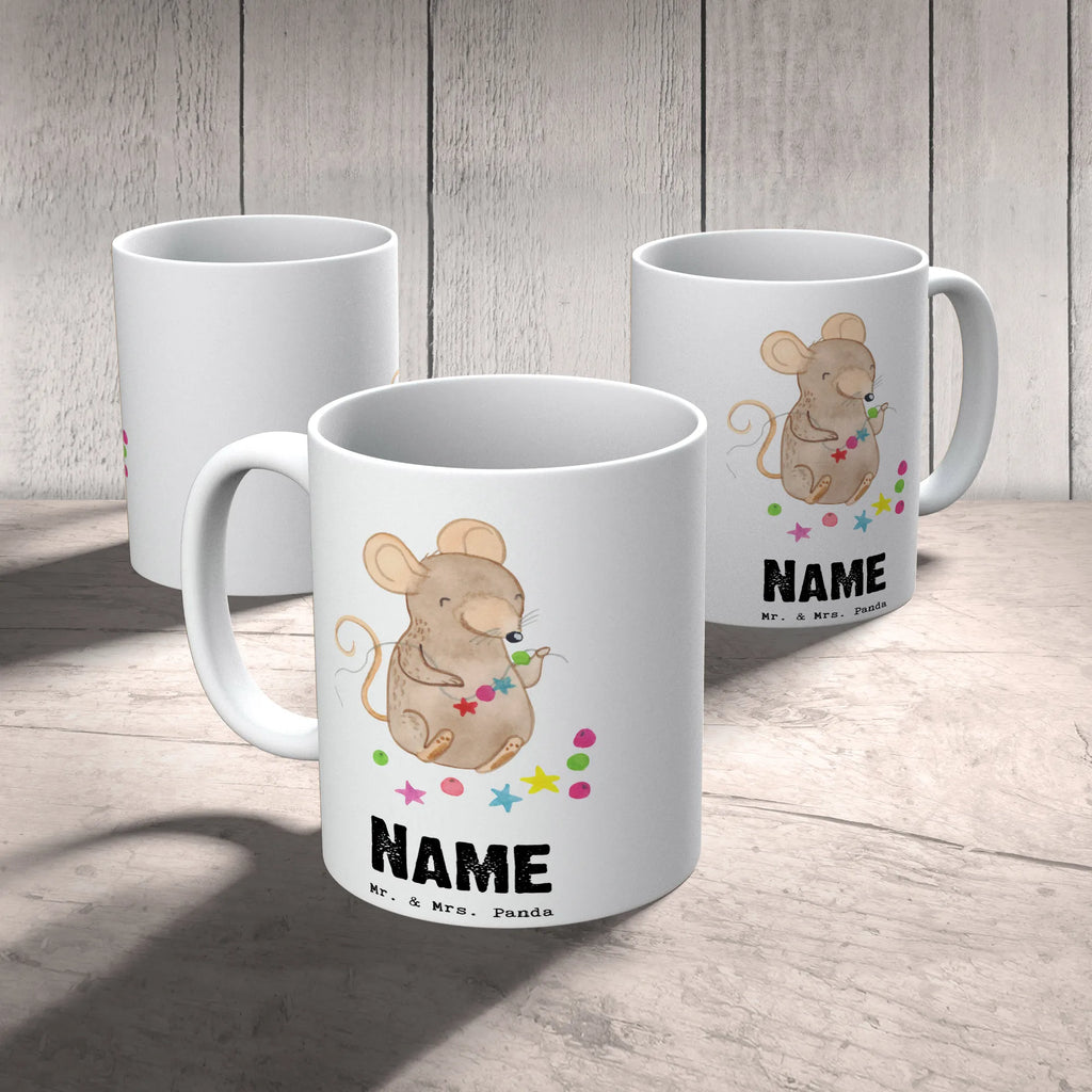 Personalisierte Tasse Maus Schmuck selber machen Namenstasse, Tasse, Tasse mit Namen, Personalisiert, Namen, Wunschname, Personalisierte Tasse, Drucken, Geschenk, Sport, Sportart, Hobby, Schenken, Danke, Dankeschön, Auszeichnung, Gewinn, Sportler, Schmuck basteln, Schmuck selber machen, DIY