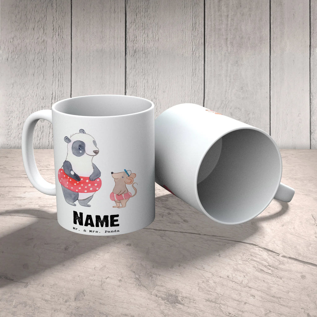 Personalised cup otter To swim Gift, sport, hobby, giving, thank you, award, profit, athlete, Swimming, swimming lessons, water sports