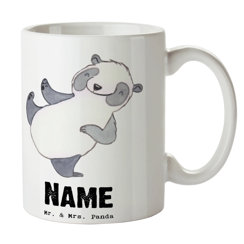 Personalisierte Tasse Panda Kampfkunst Wunschname, Namen, Personalisiert, Tasse mit Namen, Drucken, Namenstasse, Personalisierte Tasse, Tasse, Geschenk, Sport, Sportart, Hobby, Schenken, Danke, Dankeschön, Auszeichnung, Gewinn, Sportler, Selbstverteidigung, Kampfkunst, Kampfsportarten