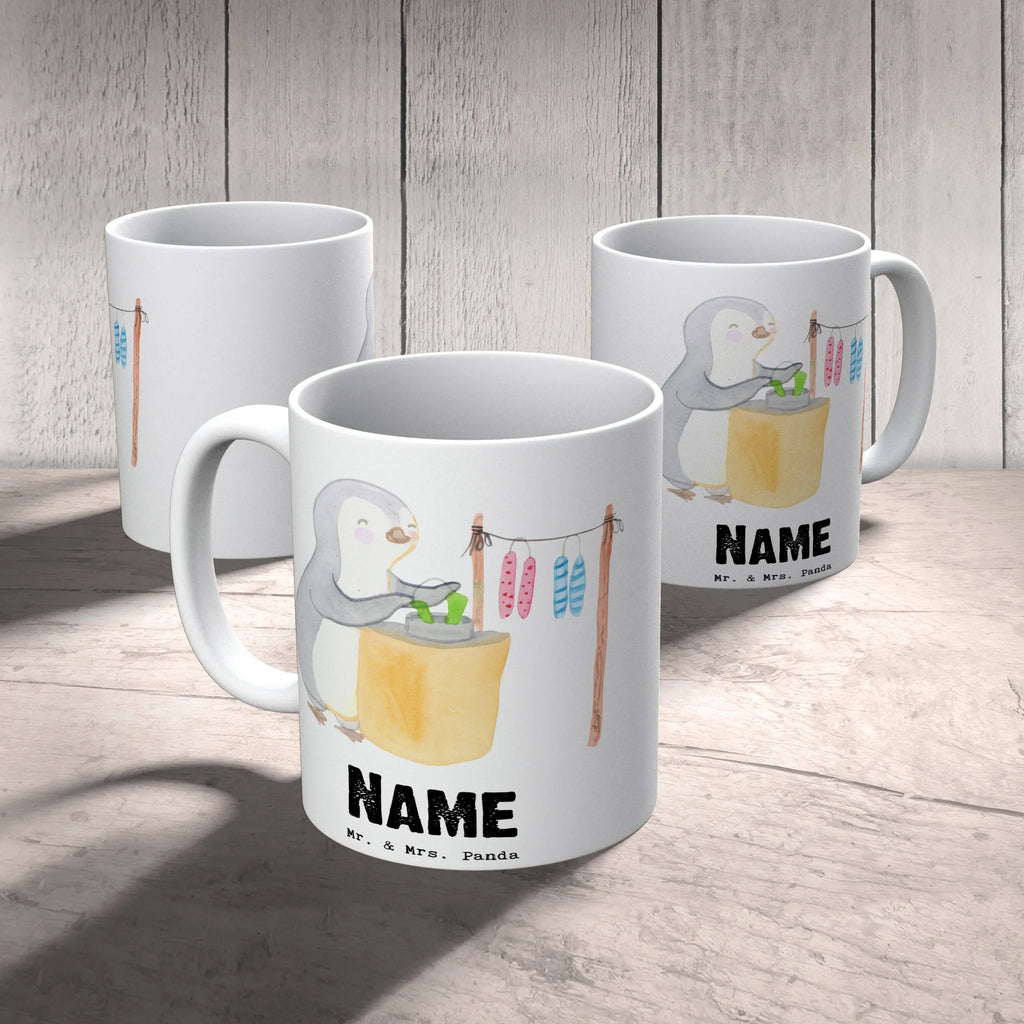 Personalisierte Tasse Pinguin Kerzenziehen Namenstasse, Namen, Personalisiert, Personalisierte Tasse, Wunschname, Drucken, Tasse mit Namen, Tasse, Geschenk, Sport, Sportart, Hobby, Schenken, Danke, Dankeschön, Auszeichnung, Gewinn, Sportler, Kerzenziehen, Deko basteln, Kerzen ziehen. DIY